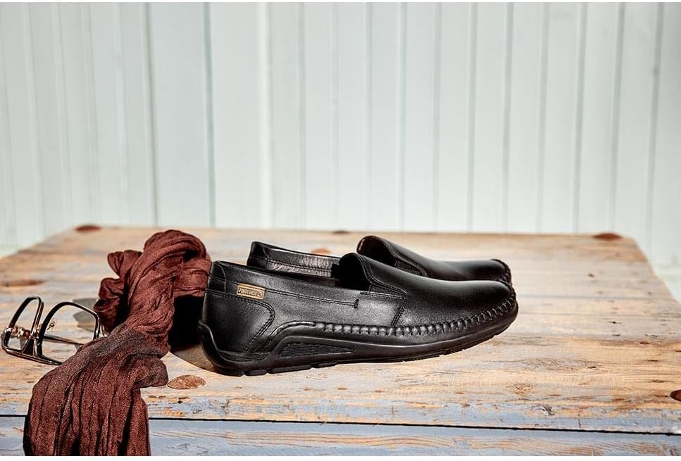 PIKOLINOS Azores 06H-5303 Men’s Loafers(Black)
