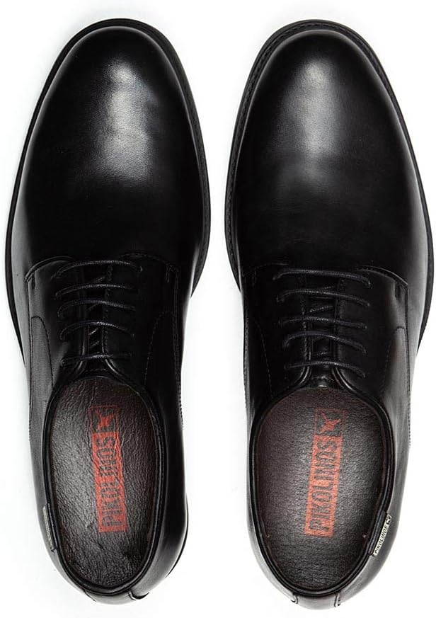PIKOLINOS Azores 06H-5303 Men’s Loafers(Black Leather)