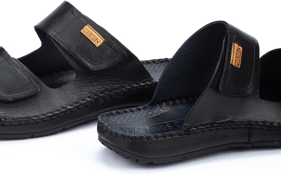 PIKOLINOS Azores 06H-5303 Men’s Loafers(Black Leather)