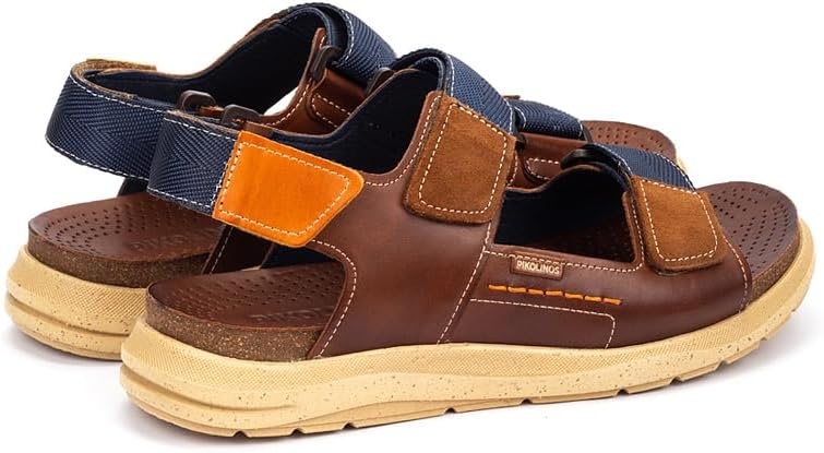 PIKOLINOS Leather Nijar M0B-0122 Men’s Flat sandals(Cuero)