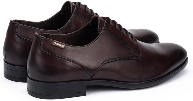 PIKOLINOS Bristol Lace-Up Shoes Men | Leather | Removable Insole | Size US 6-13(Olmo)