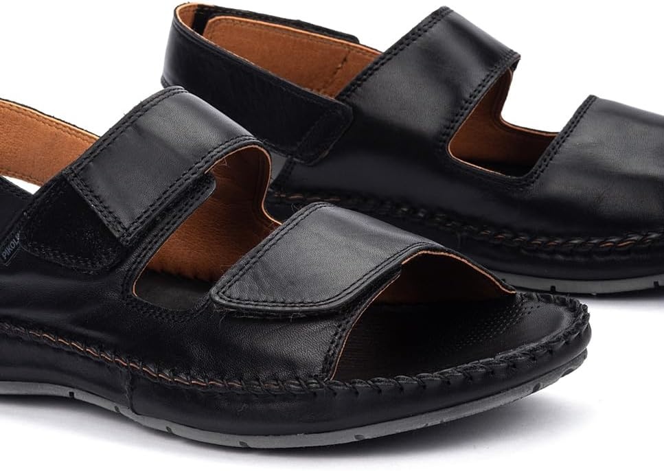 PIKOLINOS Tarifa 06J-0017C Men’s Flat sandals(Black)