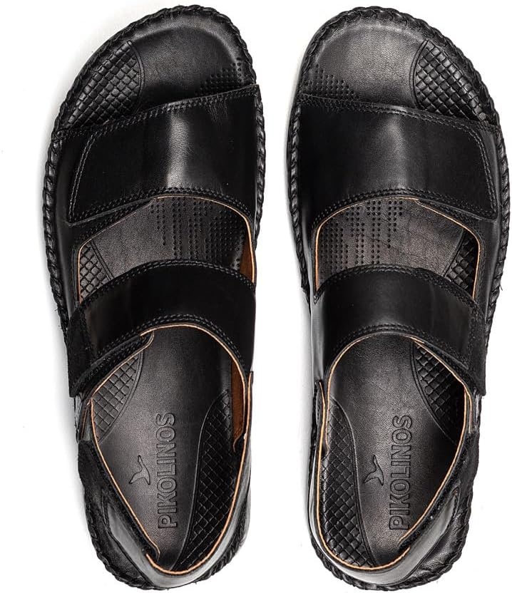 PIKOLINOS Tarifa 06J-0017C Men’s Flat sandals(Black)