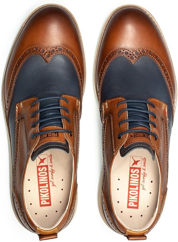 PIKOLINOS Manacor M1A-4277C Men’s Oxford(Brandy Leather)
