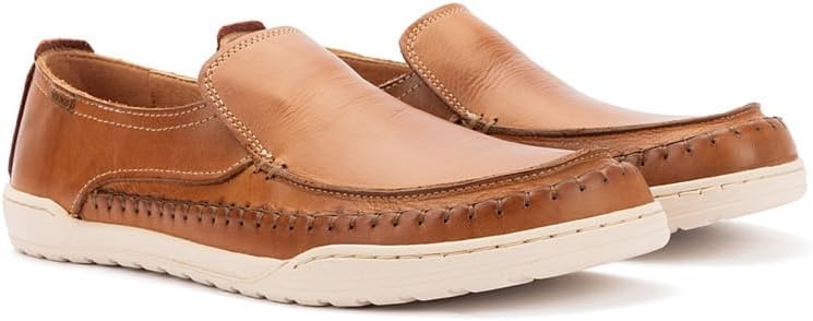 PIKOLINOS Loafers Leather Arenal for Man Brandy
