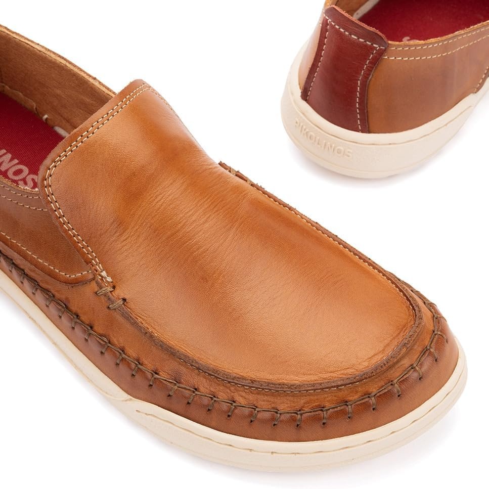 PIKOLINOS Loafers Leather Arenal for Man Brandy