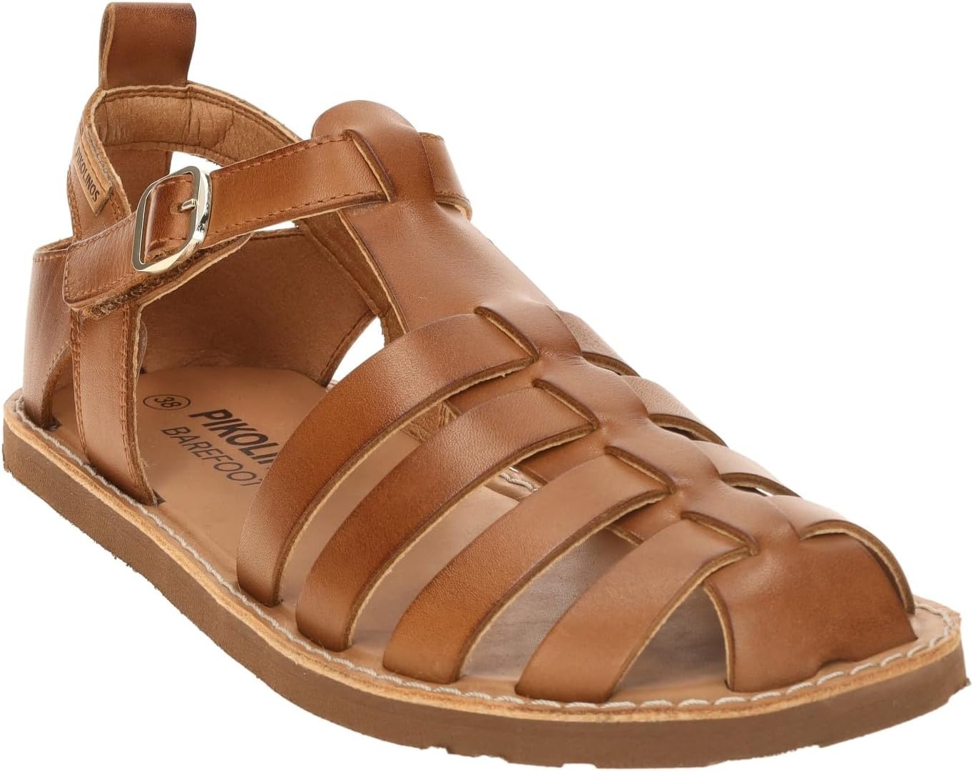 PIKOLINOS Betera Women’s Barefoot Sandals | Leather | Extra-Light | Brown