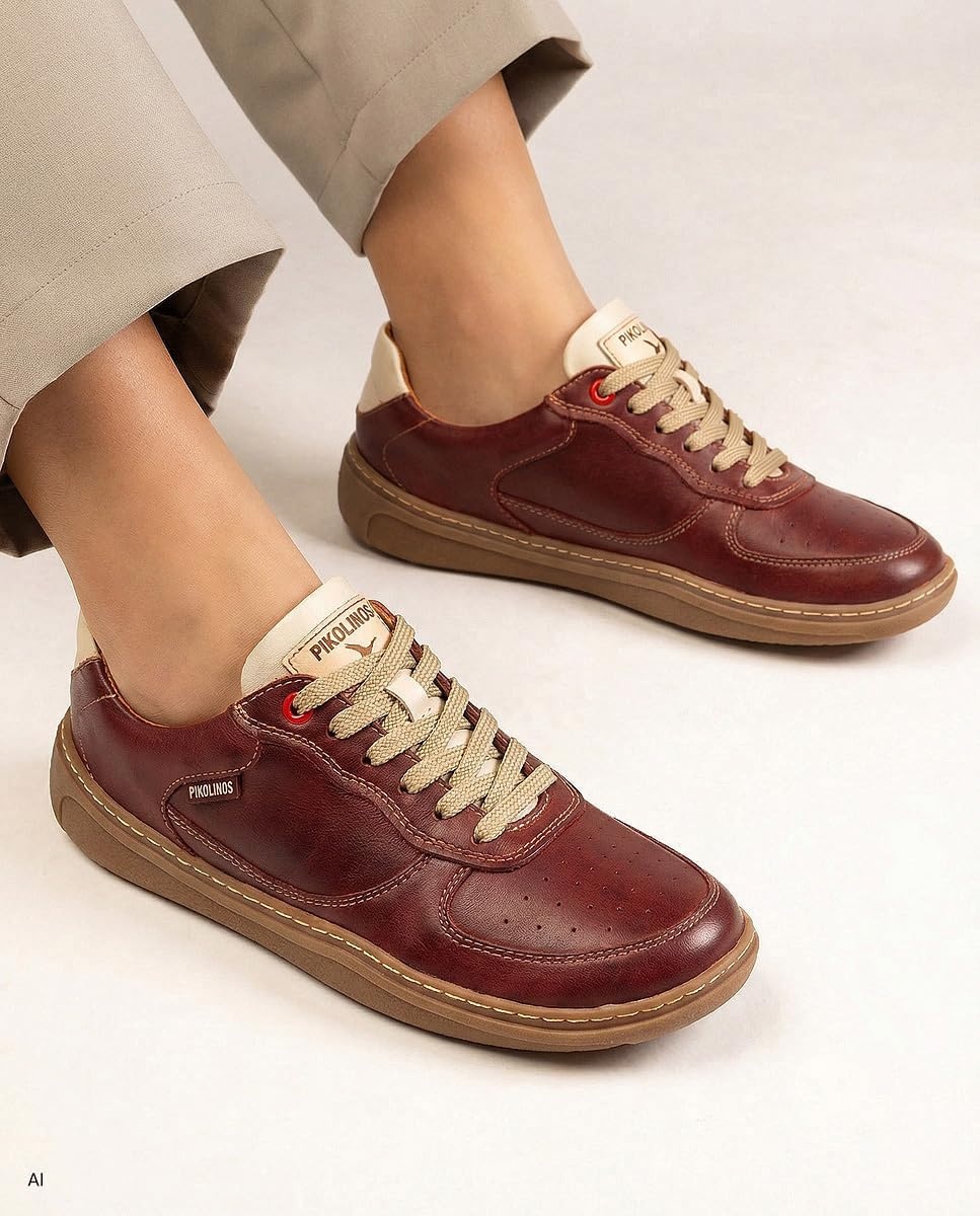 PIKOLINOS Aranjuez U9F-6363 Unisex Sneakers(Arcilla)