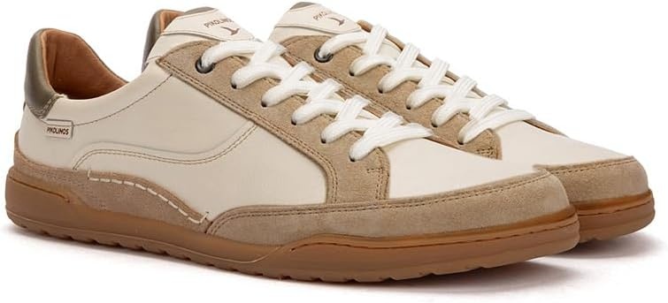 PIKOLINOS Arenal Men’s Barefoot Sneakers | Leather | White