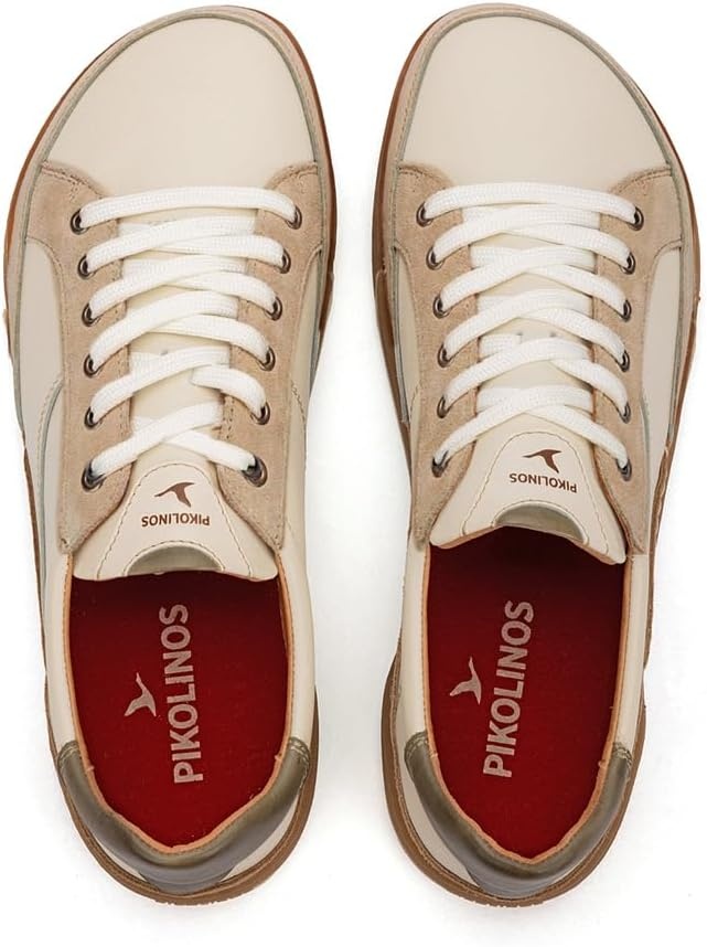 PIKOLINOS Arenal Men’s Barefoot Sneakers | Leather | White