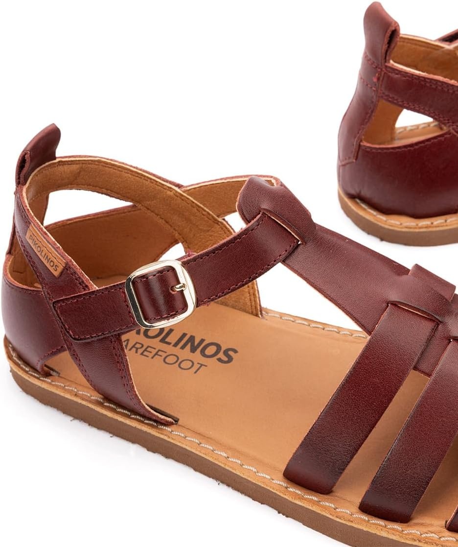 PIKOLINOS Betera Women’s Barefoot Sandals | Leather | Extra-Light | Red