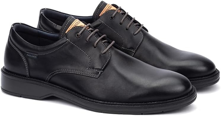 PIKOLINOS Lace-up Shoes/Lace-ups Leather Carlet for Man Black