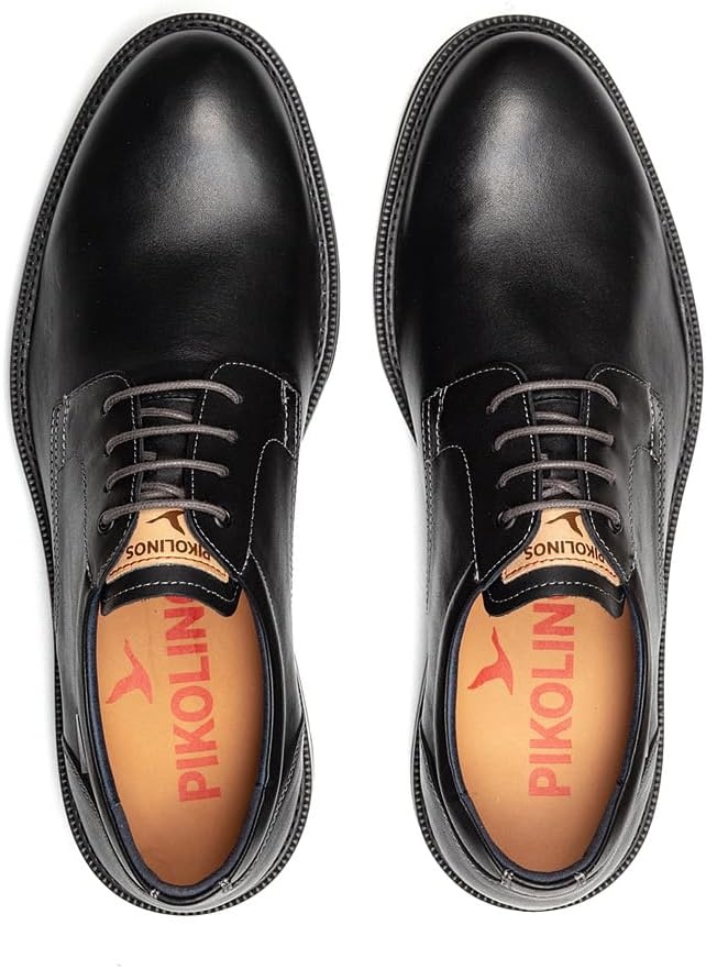 PIKOLINOS Lace-up Shoes/Lace-ups Leather Carlet for Man Black