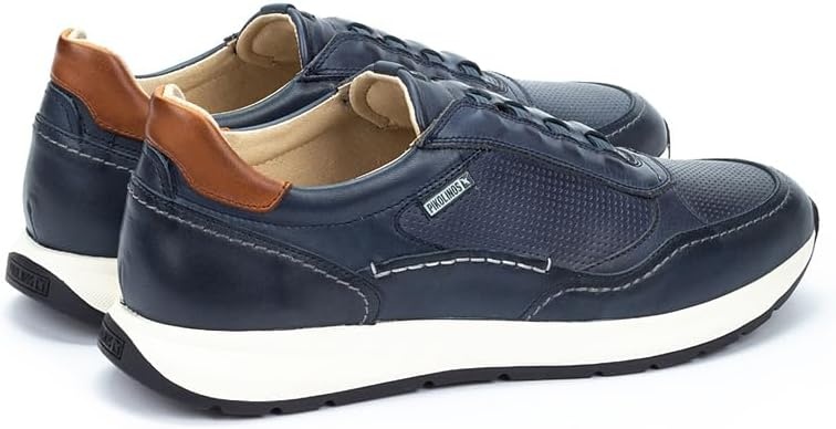 Pikolinos Mens Pikolinos Sneakers Leather Getafe for Man Color Blue(Blue)