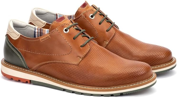 PIKOLINOS Lace-up Shoes/Lace-ups Leather Berna for Man Brandy
