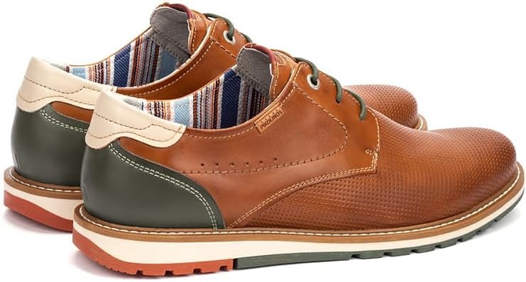 PIKOLINOS Lace-up Shoes/Lace-ups Leather Berna for Man Brandy