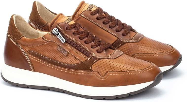 PIKOLINOS Sneakers Leather Getafe for Man(Brandy)