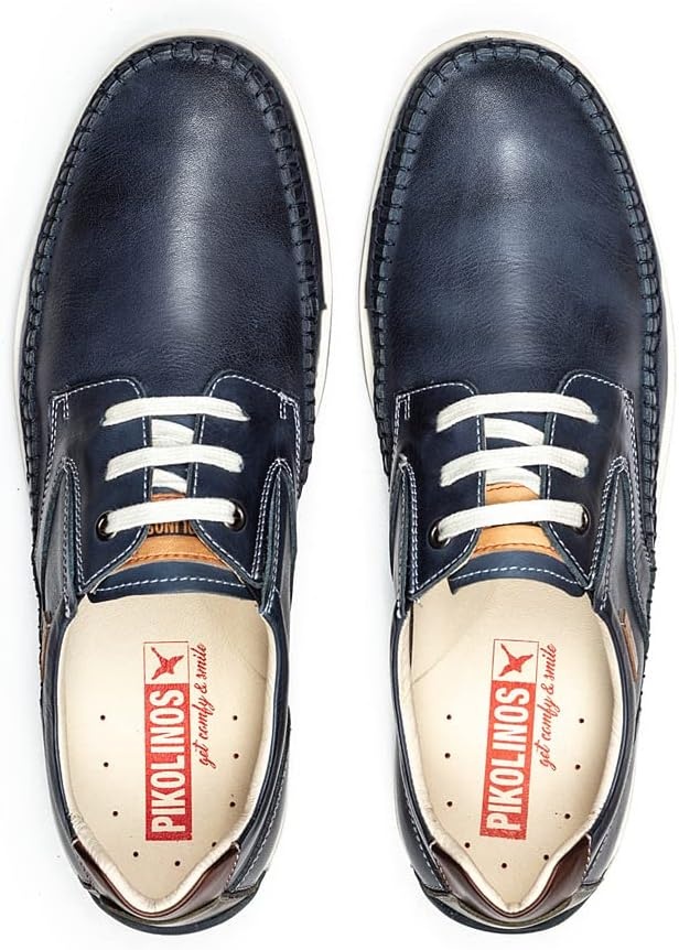 PIKOLINOS Lace-ups Leather Marbella for Man(Blue)