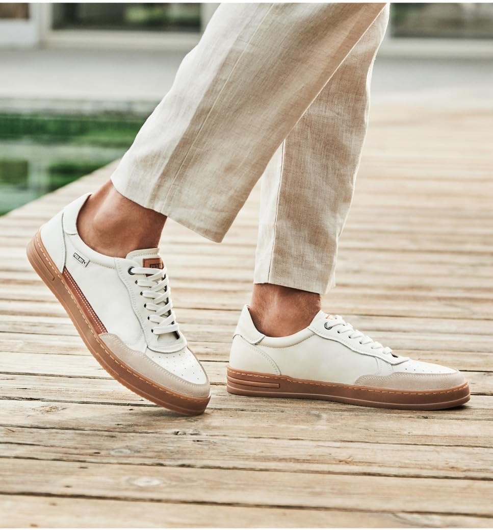 PIKOLINOS Xativa M1K-6383C Men’s Sneakers(Off-white)