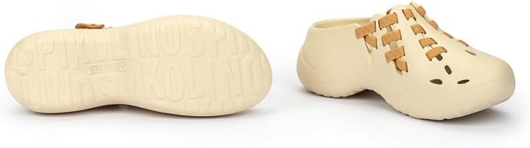 PIKOLINOS Romana W8G-0520E Women’s Clogs(Cream)