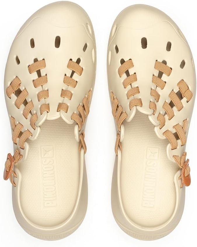 PIKOLINOS Romana W8G-0520E Women’s Clogs(Cream)