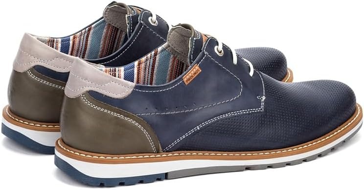 PIKOLINOS Lace-up Shoes/Lace-ups Leather Berna for Man Blue