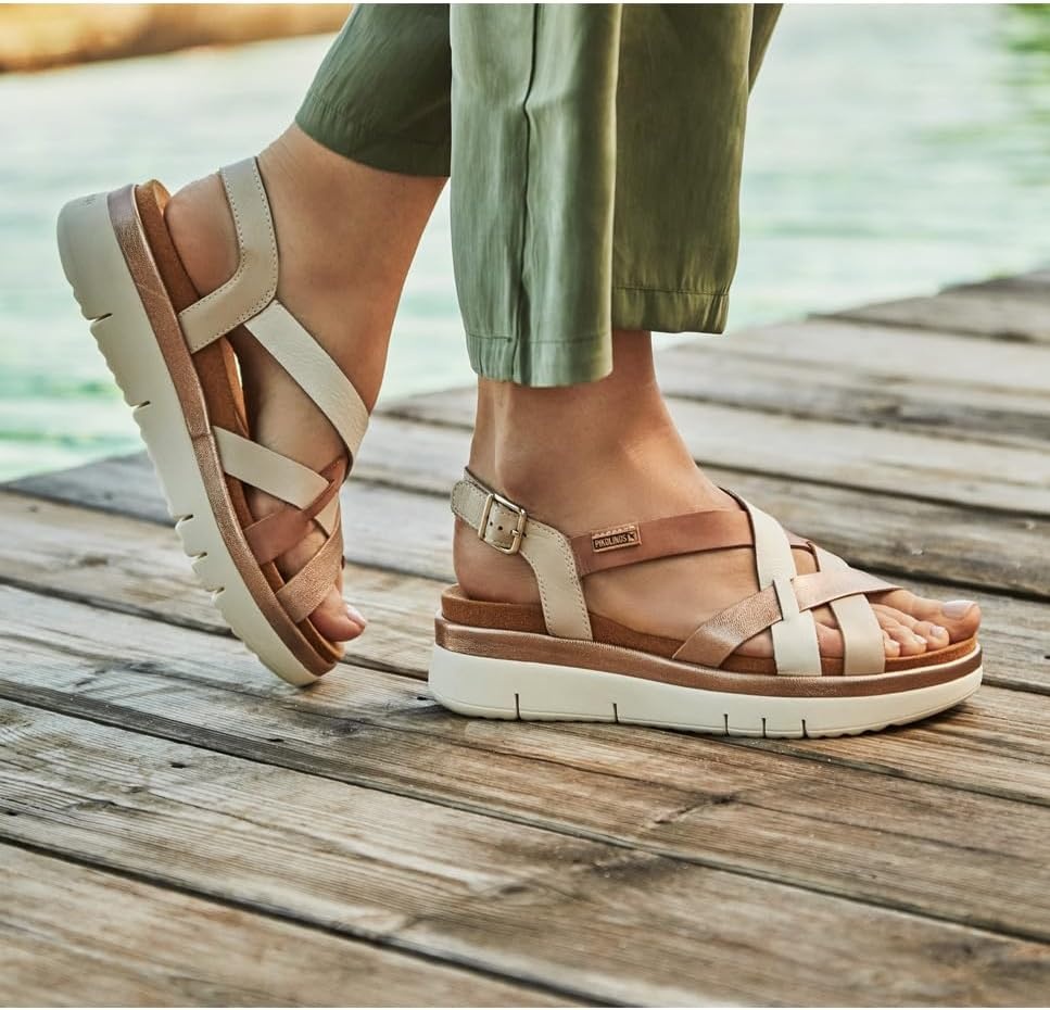 PIKOLINOS Palma W4N-0650 Women’s Sandals(Marfil)