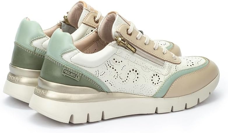 PIKOLINOS Sneakers Leather Cantabria for Woman(Off-white)