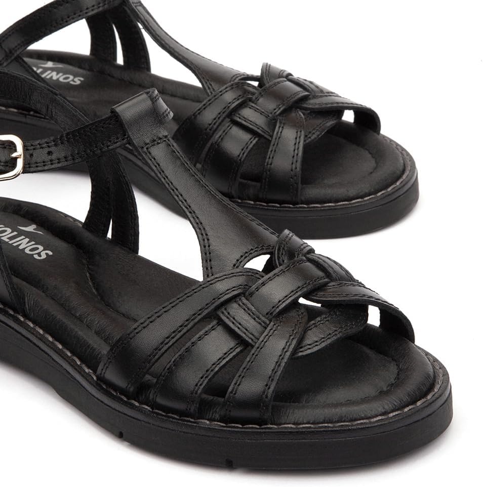 PIKOLINOS Roquetas W9B-0789 Women’s Sandals-Black 8.5