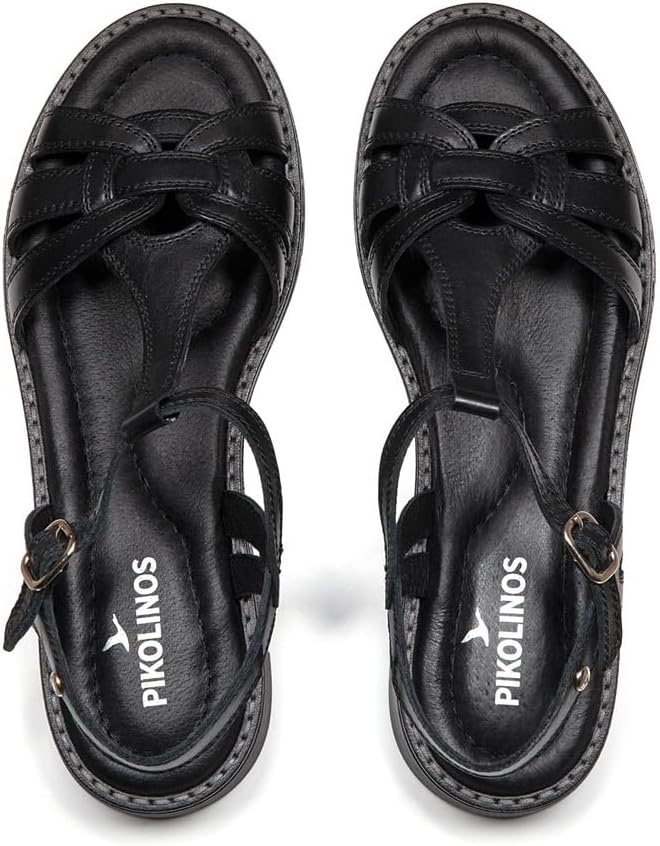 PIKOLINOS Roquetas W9B-0789 Women’s Sandals(Black)