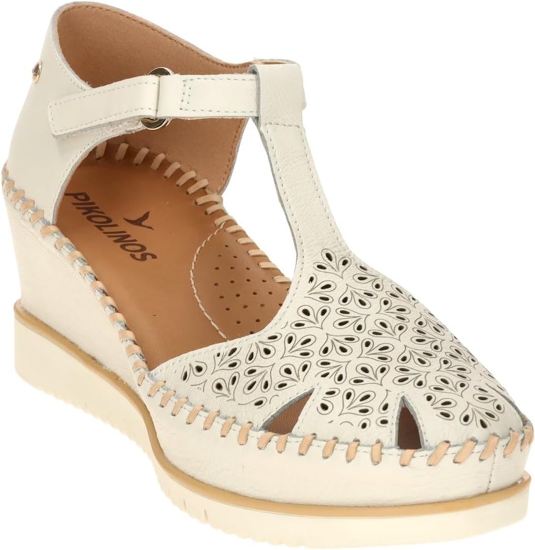 PIKOLINOS Wedge sandals Leather Aguadulce for Woman(Nata)