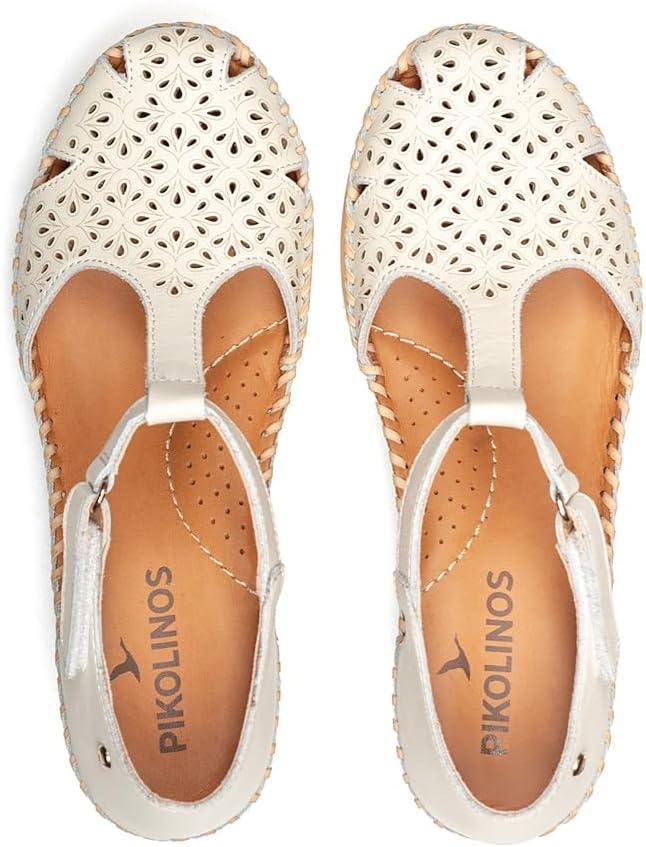 PIKOLINOS Wedge sandals Leather Aguadulce for Woman(Nata)