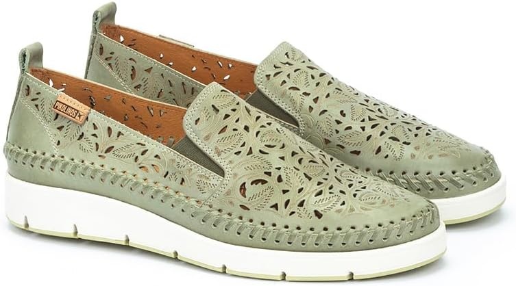 PIKOLINOS Tenerife W8D-3896 Women’s Moccasins(Mint Green)