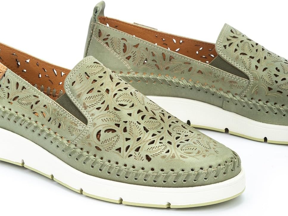 PIKOLINOS Tenerife W8D-3896 Women’s Moccasins(Mint Green)
