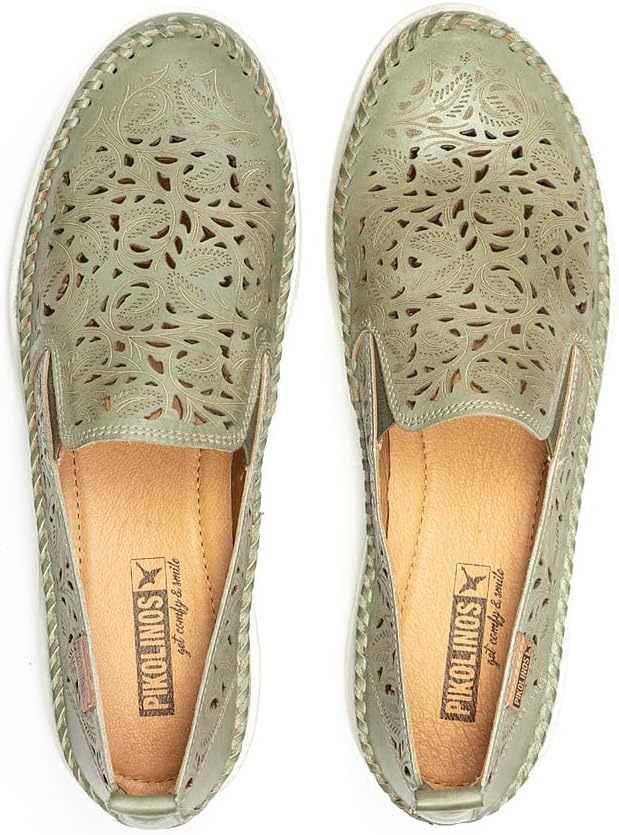 PIKOLINOS Tenerife W8D-3896 Women’s Moccasins(Mint Green)