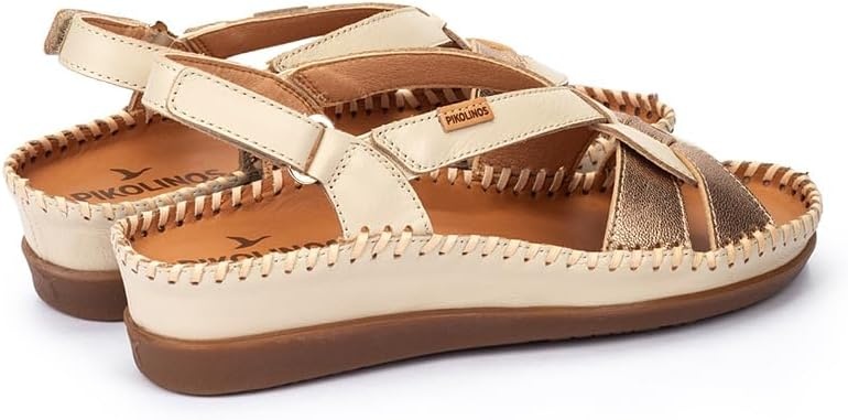 PIKOLINOS Wedge sandals Leather Cadaques for Woman(Marfil)