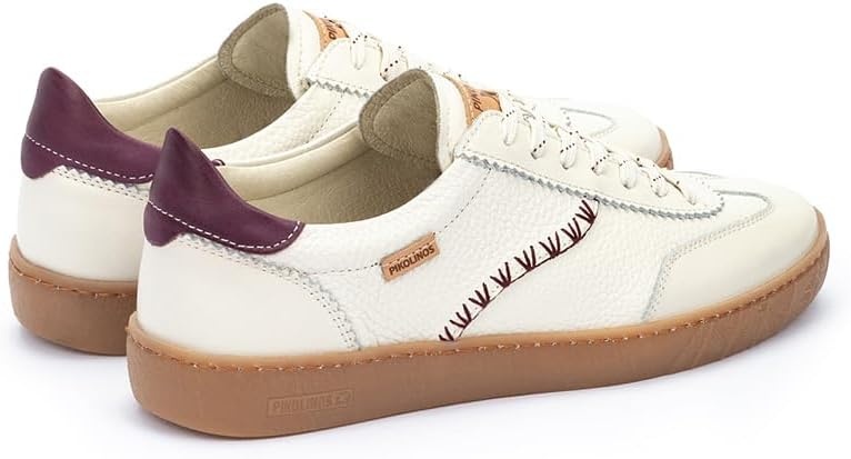 Pikolinos Womens Pikolinos Sneakers Leather Lanzarote for Woman Color Off White(Off-white)