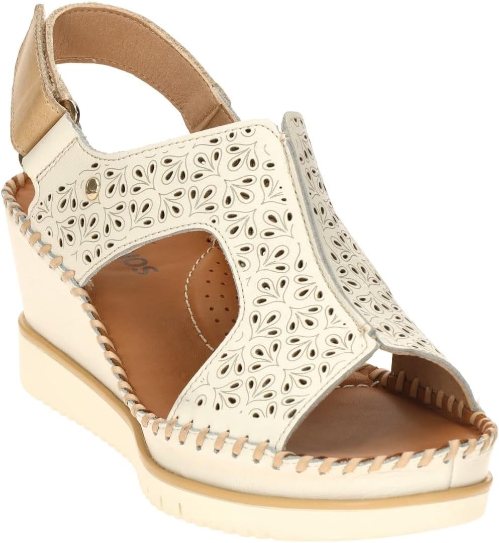 PIKOLINOS Women’s Aguadulce W3z Wedge Sandal(Nata)