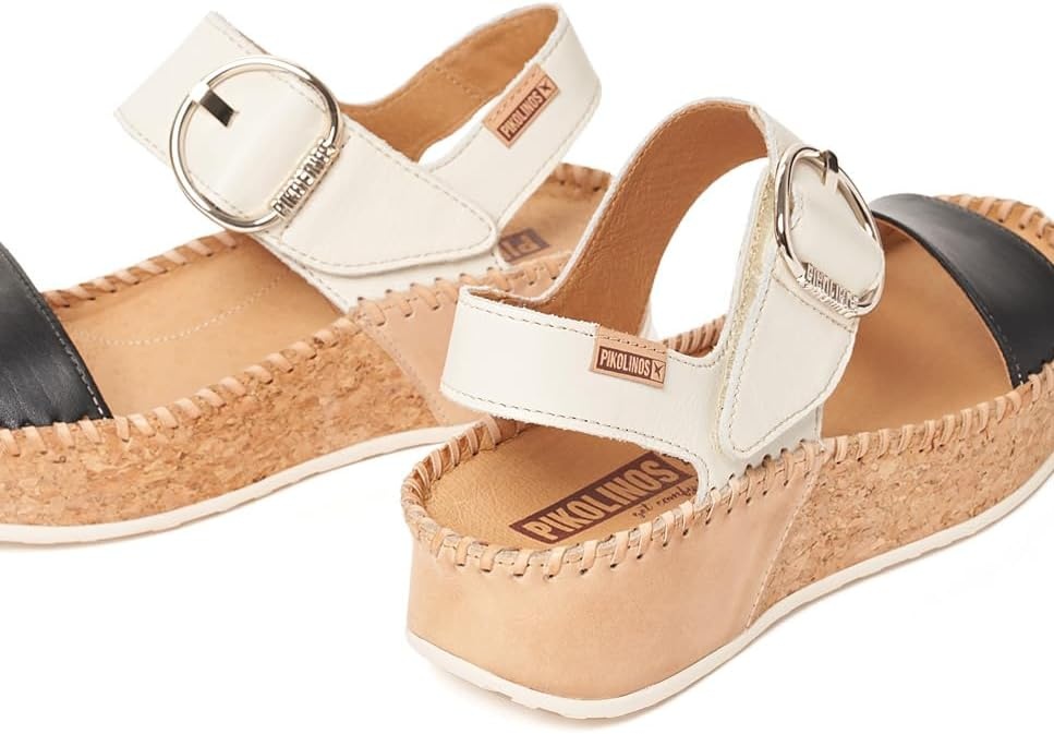 PIKOLINOS Marina W1C-0709 Women’s Sandals(Black/White)