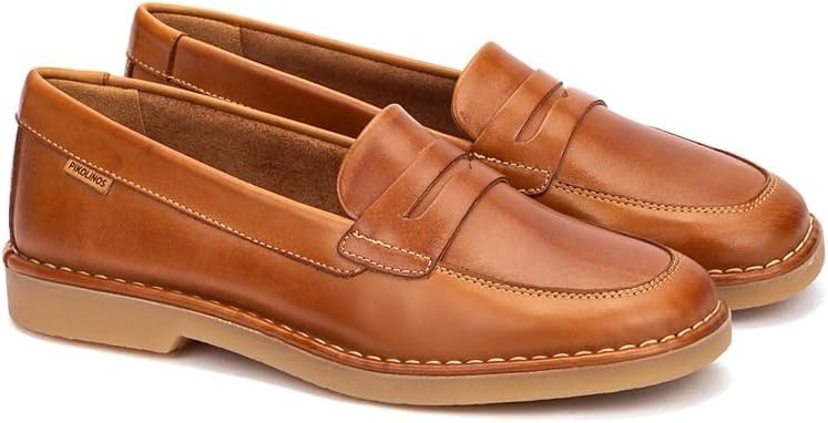 Loafers Leather Noia for Woman Brandy