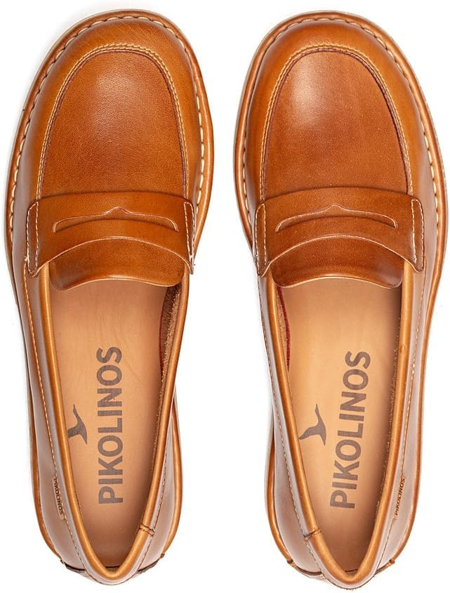 Loafers Leather Noia for Woman Brandy