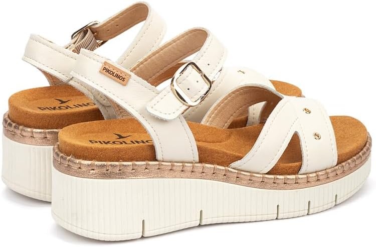 PIKOLINOS Wedge Sandals Leather Gomera for Woman