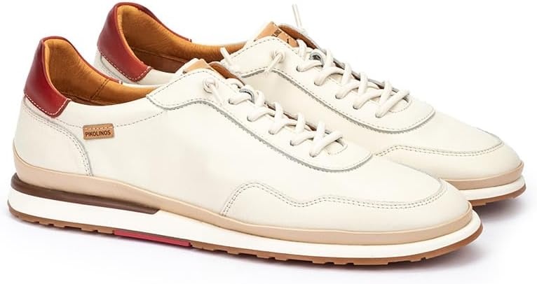 Pikolinos Womens Pikolinos Sneakers Leather Denia for Woman Color NATA(Nata)