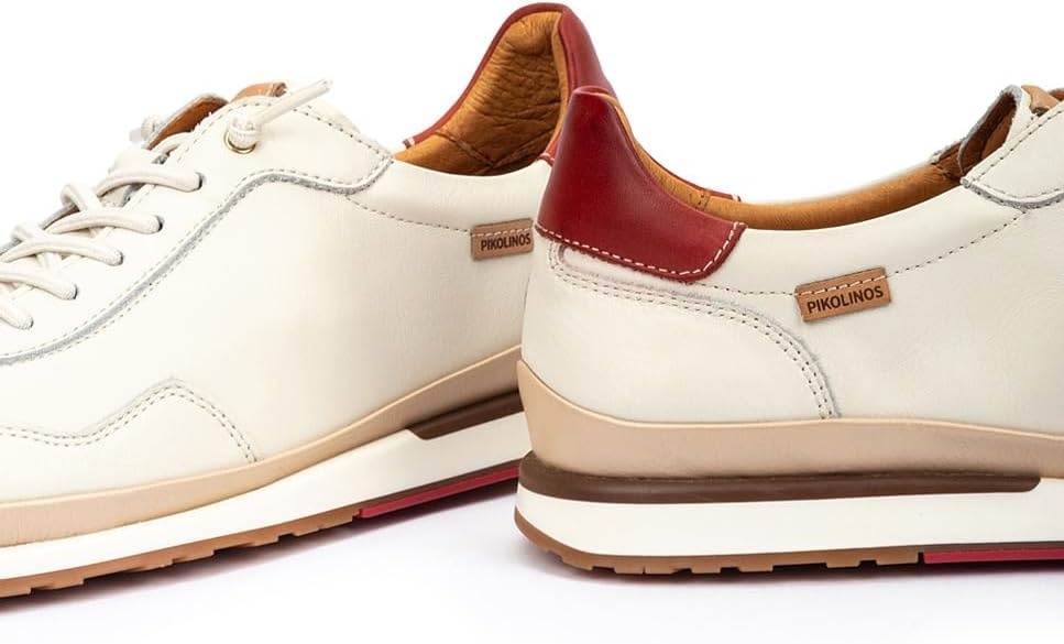 Pikolinos Womens Pikolinos Sneakers Leather Denia for Woman Color NATA(Nata)