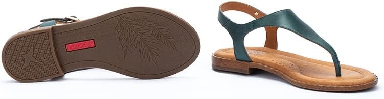 PIKOLINOS Flat Sandals Leather Algar for Woman(River)