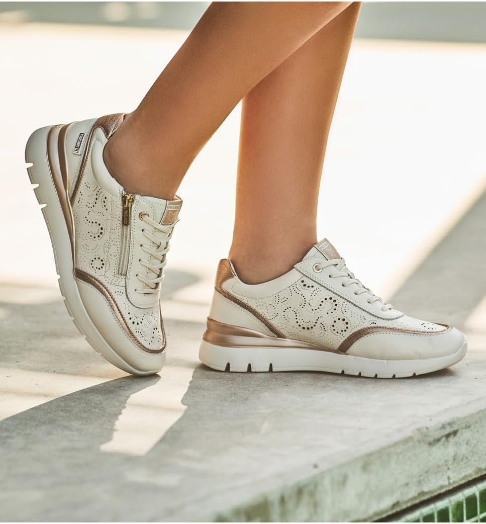 PIKOLINOS Sneakers Leather Cantabria for Woman(Nata)
