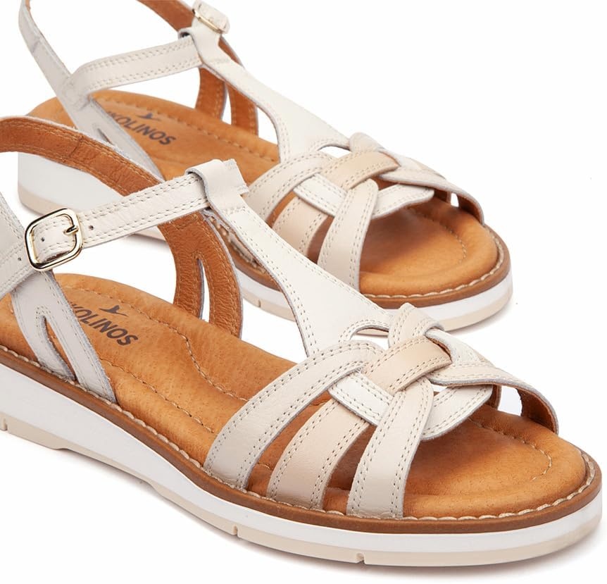 PIKOLINOS Roquetas W9B-0789 Women’s Sandals(Nata)