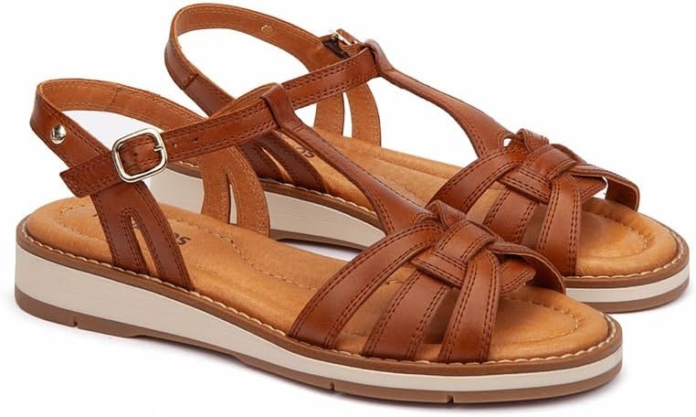 PIKOLINOS Roquetas W9B-0789 Women’s Sandals(Brandy)