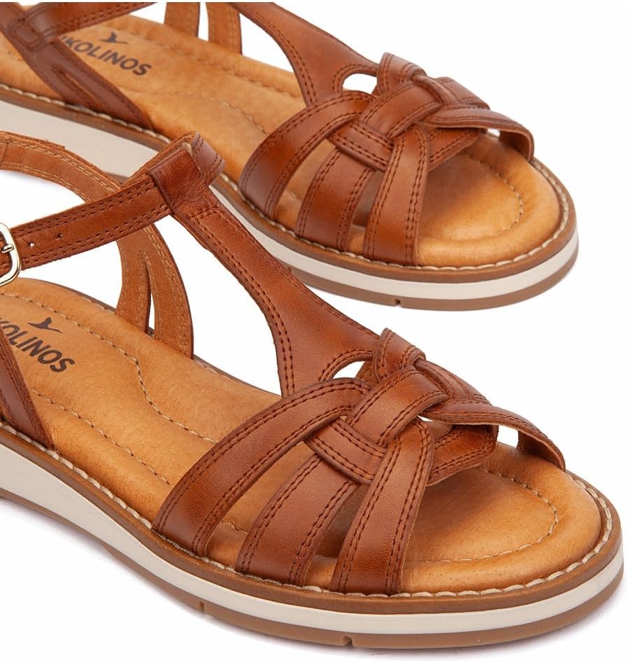 PIKOLINOS Roquetas W9B-0789 Women’s Sandals(Brandy)