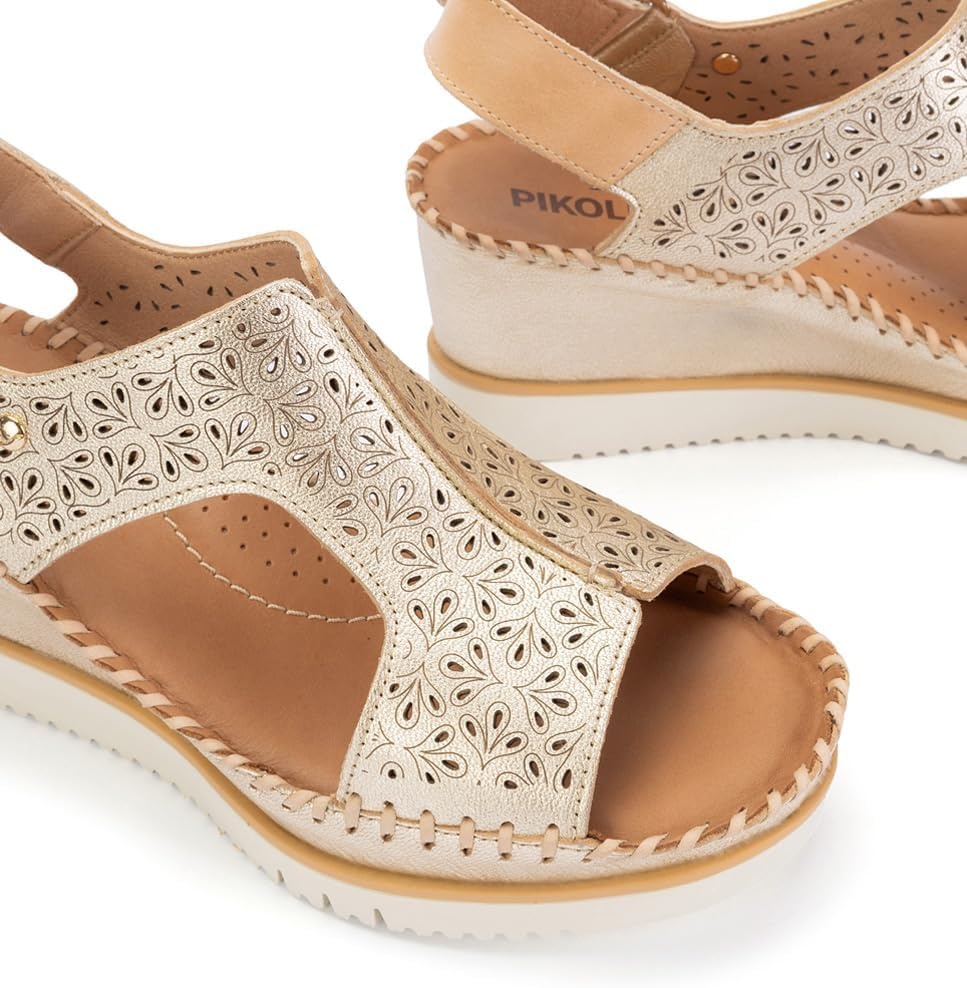 PIKOLINOS Wedge Sandals Leather Aguadulce for Woman